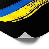 Danke Ukraine  Poster (Ecke)