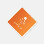 DANKE UND DANKE SERVIETTE (Ecke)