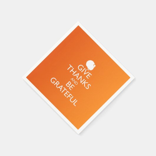 DANKE UND DANKE SERVIETTE (Ecke)