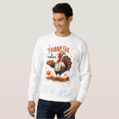 Danke und Hunger! Sweatshirt (Vorne ganz)