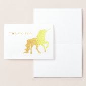 Danke, Unicorn Birthday Folienkarte (Anzeige)
