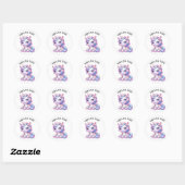 Danke, Unicorn Stickers (Blatt)