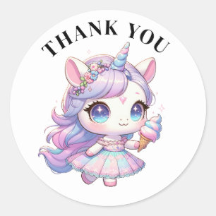 Danke, Unicorn Stickers