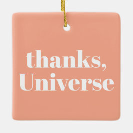Danke, Universum Keramikornament