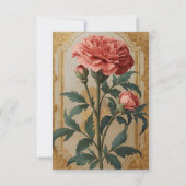 Danke: Unsere Liebe Blüht Dankeskarte (Rückseite)