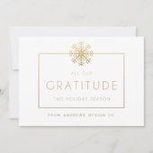 Danke Unternehmensfeiertag Einladung (Vorderseite)