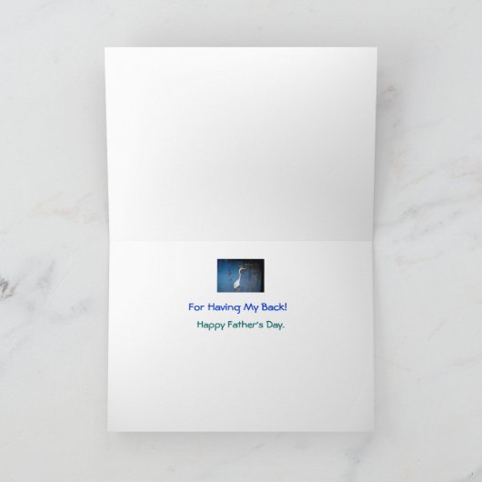 Danke Vater: (Innenseite)