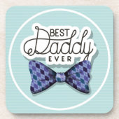 Danke Vater, dass er der beste Vater aller Zeiten  Getränkeuntersetzer (Vorderseite)