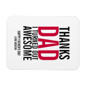 Danke Vater, dass ich das Magnet des Phantastische (Horizontal)