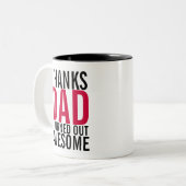 Danke Vater, dass ich die Tasse des Phantastischen (Vorderseite Links)