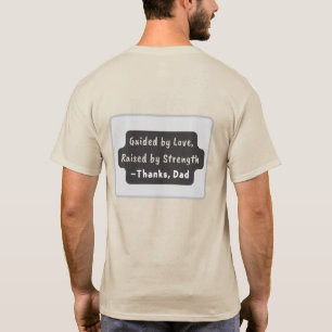 Danke Vater, Glückliches Vatertagsgeschenk T-Shirt