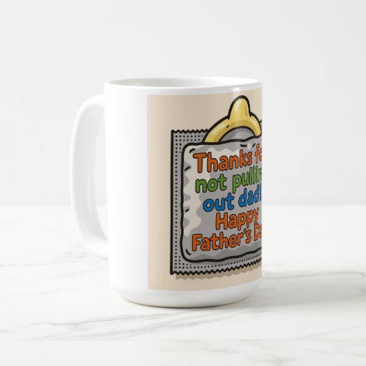 Danke Vater Tasse (Vorderseite Links)