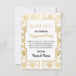 Danke Verlobungs-Hochzeitszwanziger jahre