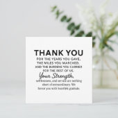 Danke Veteran Karte (Stehend Vorderseite)
