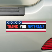 Danke Veterane! Autoaufkleber (Auf Auto)