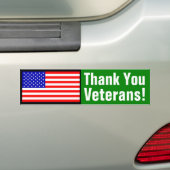 Danke Veterane! Autoaufkleber (Auf Auto)