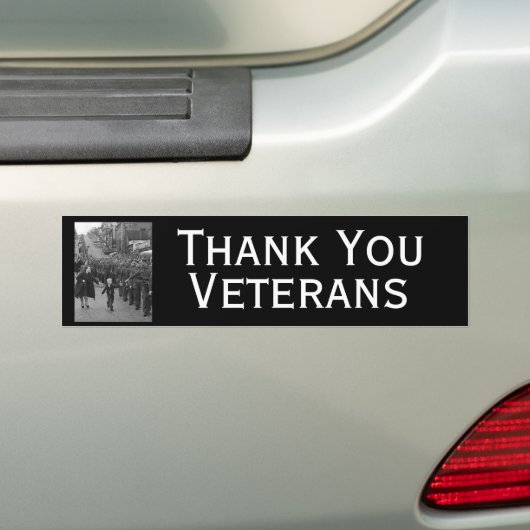 Danke Veterane Autoaufkleber (Auf Auto)