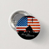 Danke Veterane Button (Vorne & Hinten)