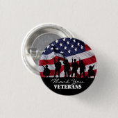 Danke Veterane Button (Vorne & Hinten)