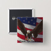 Danke Veterane Button (Vorne & Hinten)