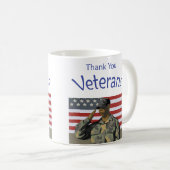Danke Veterane Kaffeetasse (VorderseiteRechts)