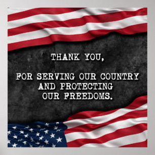 Danke Veterane Poster