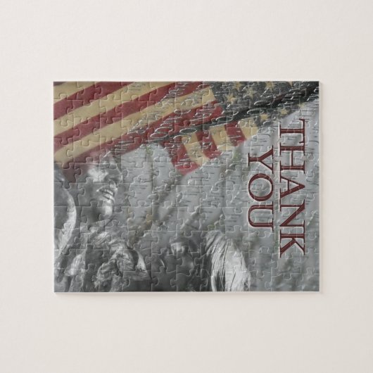Danke Veterane Puzzle (Horizontal)