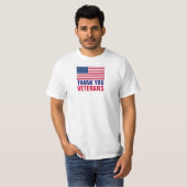 Danke Veterane T-Shirt (Vorne ganz)