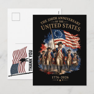 Danke Veteranen Amerikanische Flagge Memorial Day Feiertagspostkarte
