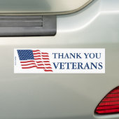 Danke Veteranen-Autoaufkleber Autoaufkleber (Auf Auto)