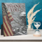 Danke Veteranen Fotoplatte (Seite)