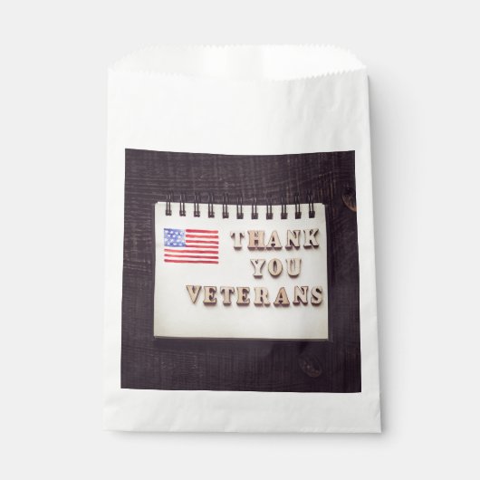 Danke Veteranen Geschenktütchen (Vorderseite)