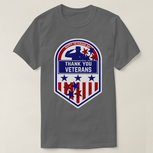 Danke Veteranen T-Shirt (Design vorne)