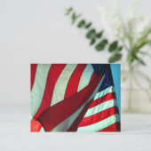 Danke... Veteranen-Tagespostkarte Postkarte (Stehend Vorderseite)