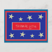 Danke... Veteranen-Tagespostkarte Postkarte (Vorderseite)