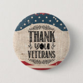 Danke Veterans Button (Vorderseite)