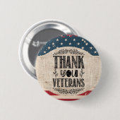 Danke Veterans Button (Vorne & Hinten)