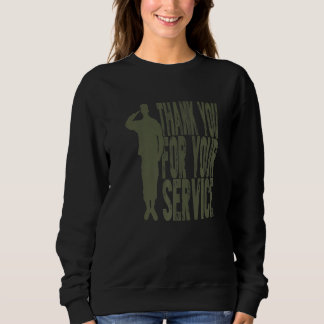 Danke Veterans-Kampfstiefel Mohnblume Veteranen Sweatshirt