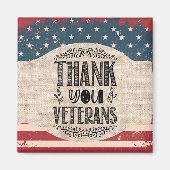 Danke Veterans Magnet (Vorne)