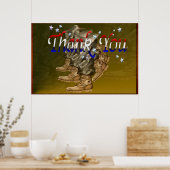 Danke Veterans Posters Poster (Küche)