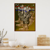 Danke Vets Poster (Küche)