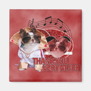 Danke - vielen Dank - Chihuahua - Ding Magnet