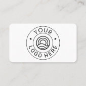 Danke - Vielen Dank für die Unterstützung kleiner  Visitenkarte (Rückseite)