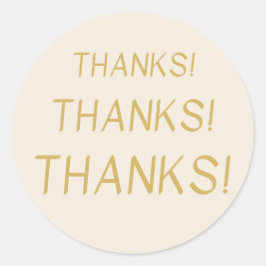 Danke! Vielen Dank für Ihren Aufkleber