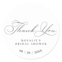 Danke | Vintages Script Brautparty Gefallen