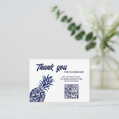 Danke Visitenkarte (Stehend Vorderseite)