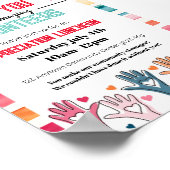 Danke Volunteers Poster (Ecke)