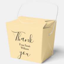 Danke von add name gelbe Pastell Boho-Hochzeit