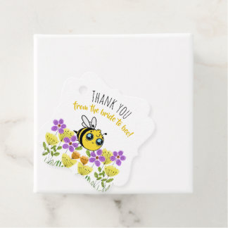 Danke von der Bride to Bee Brautparty Geschenkanhänger