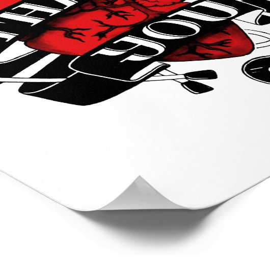 "Danke" von Ellis Ringle Poster (Ecke)